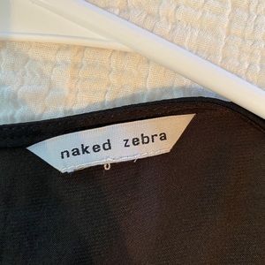 Naked zebra blouse